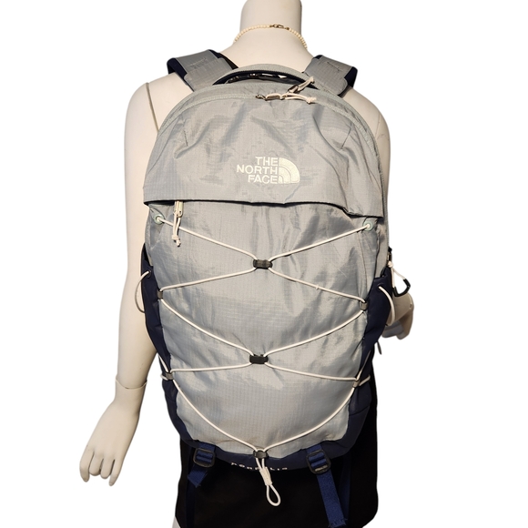 THE NORTH FACE BOREALIS 28L BACKPACK GRAY AND BLUE NWOT